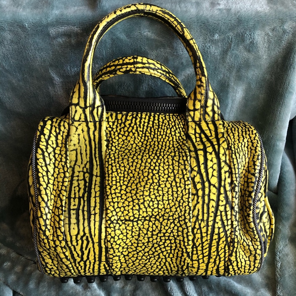 NWT Alexander Wang Rockie in Citron WITHOUT STRAP
